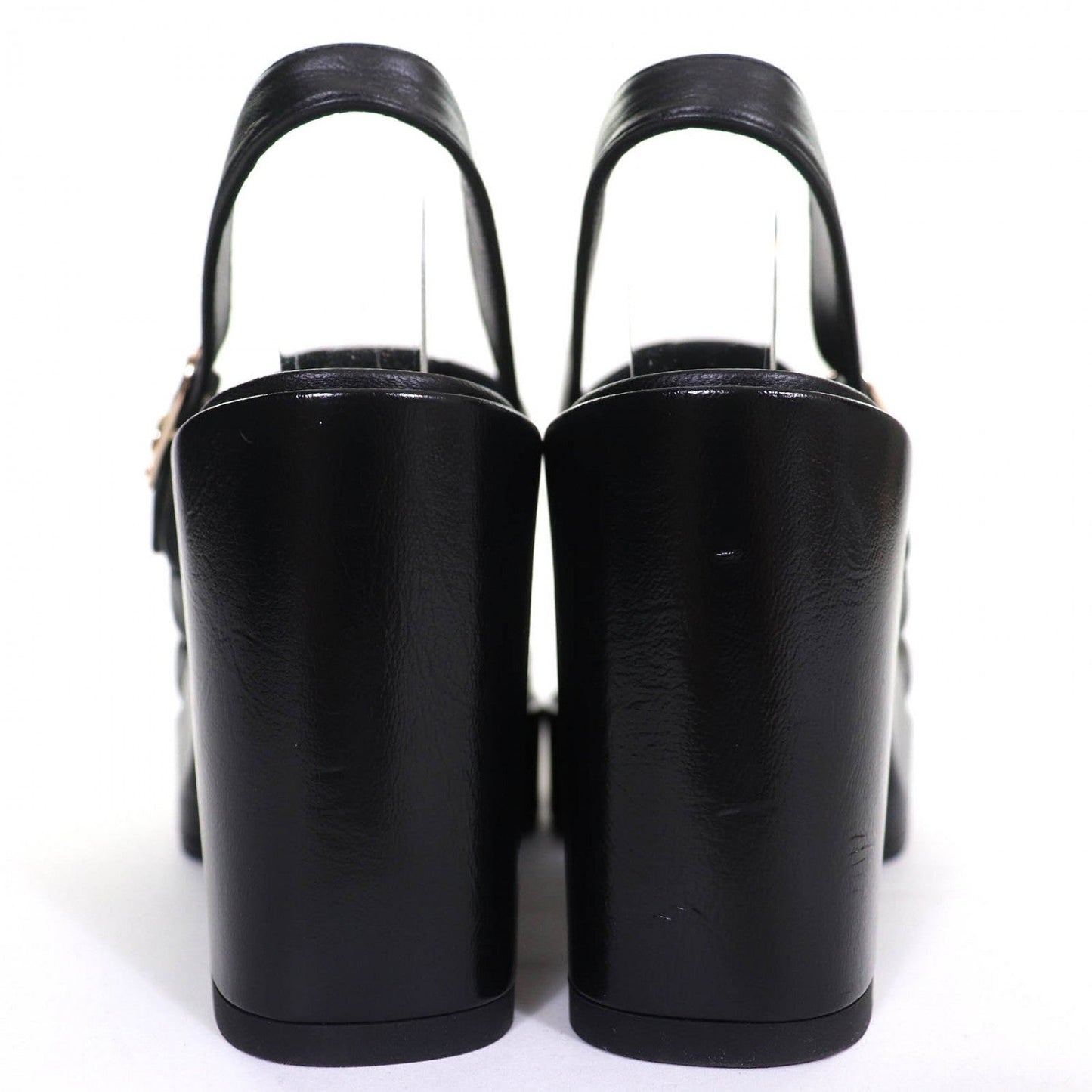 CHANEL Sandals – Black Leather – Size 37 – Collection 24P – 100% Authentic ✨Excellent, Near New Pre-Owned