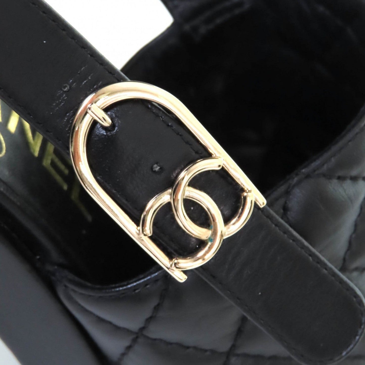 CHANEL Sandals – Black Leather – Size 37 – Collection 24P – 100% Authentic ✨Excellent, Near New Pre-Owned