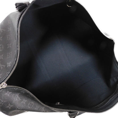LOUIS VUITTON Keepall Bandoulière 55 Monogram Eclipse Fragment Circle Thunder by Hiroshi Fujiwara 100% Authentic ✨Excellent Pre-owned Condition