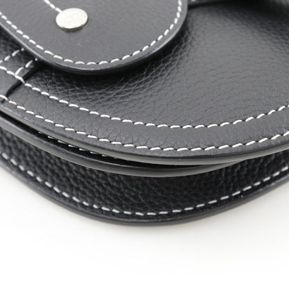 Dior Saddle Sling Bag Black Calfskin Men’s Crossbody 100% Authentic ✨Excellent Pre-Owned Condition
