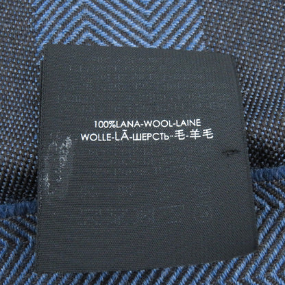 Gucci Scarf wool Navy mens 100% Authentic ✨Excellent Pre Owned Hardly Used