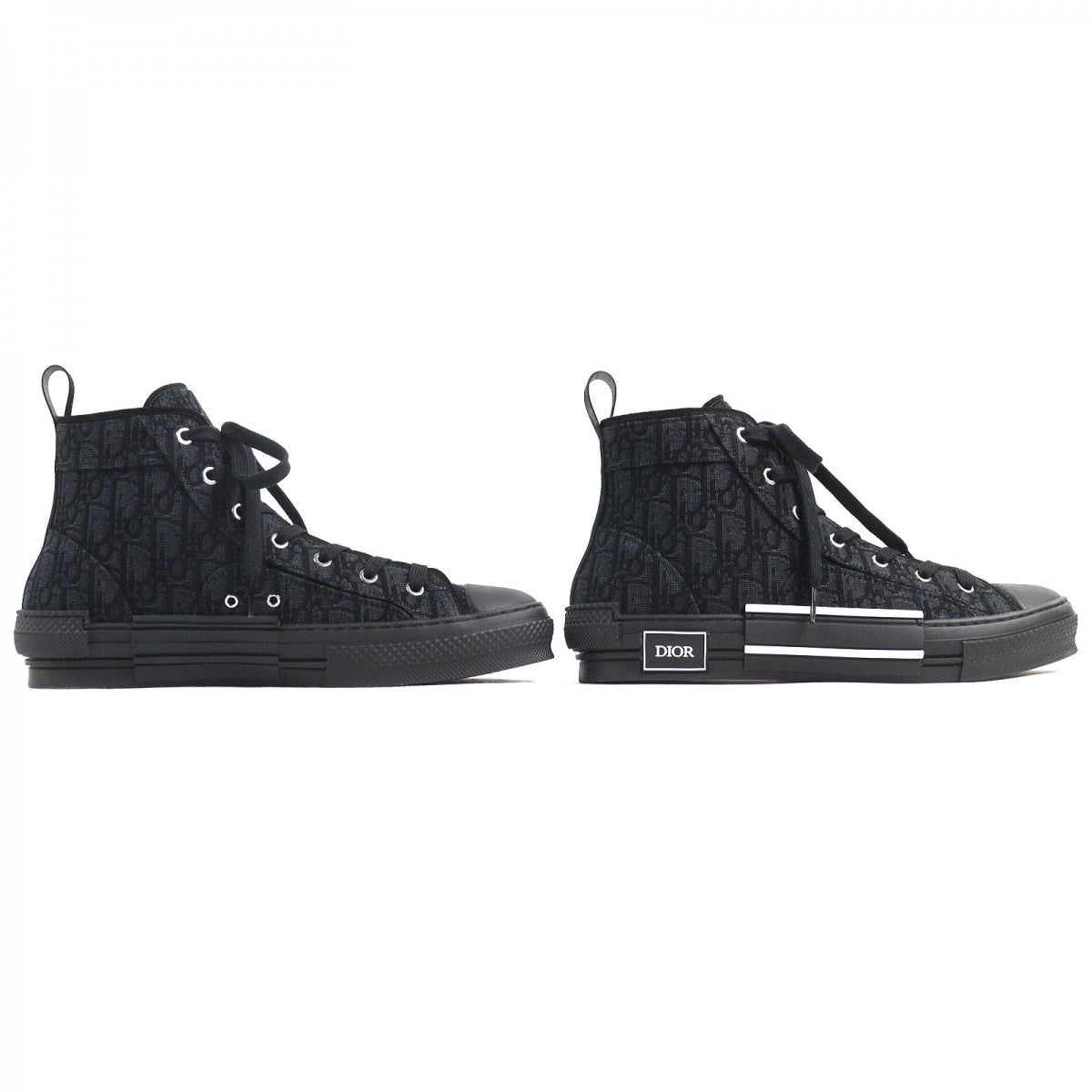 Dior Homme High Cut Sneakers Oblique Men’s size 43 100% Authentic✨pre Owned Unused / Store Display Condition