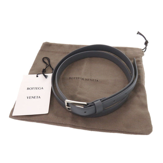 Bottega Veneta Belt Leather in Gray Men’s size 100cm 100% Authentic ✨Barely Used Pre Owned Condition