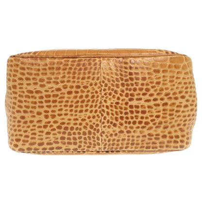 Longchamp – Rozo Handbag – Model Croco-Embossed Leather – Camel – 100% Authentic ✨Excellent Pre-Owned Condition