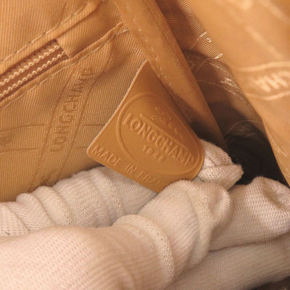 Longchamp – Rozo Handbag – Model Croco-Embossed Leather – Camel – 100% Authentic ✨Excellent Pre-Owned Condition