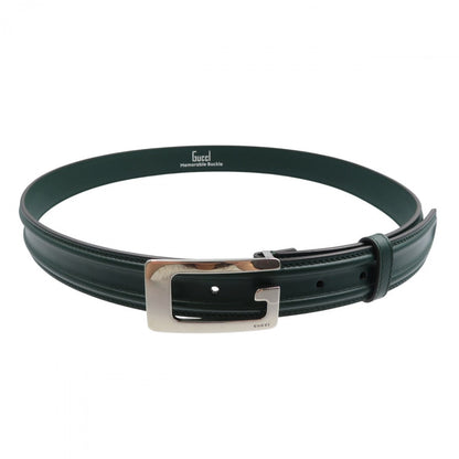 GUCCI – Leather Belt Green – Men’s Size 95 2020s – 100% Authentic Pre-Owned ✨Unused Condition