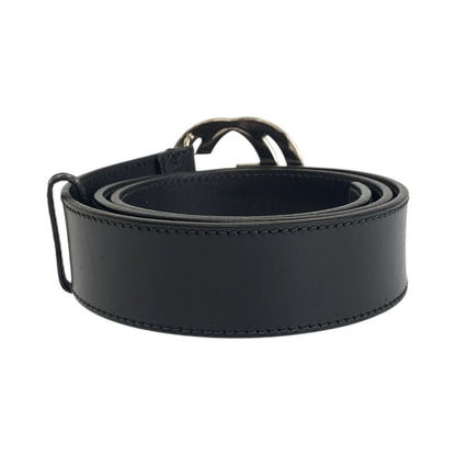 GUCCI – Leather Belt Interlocking – Black – Men’s – 100% Authentic
✨Very Good Pre-Owned Used