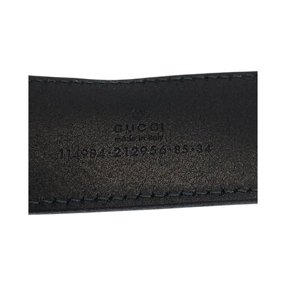 GUCCI – Leather Belt Interlocking – Black – Men’s – 100% Authentic
✨Very Good Pre-Owned Used