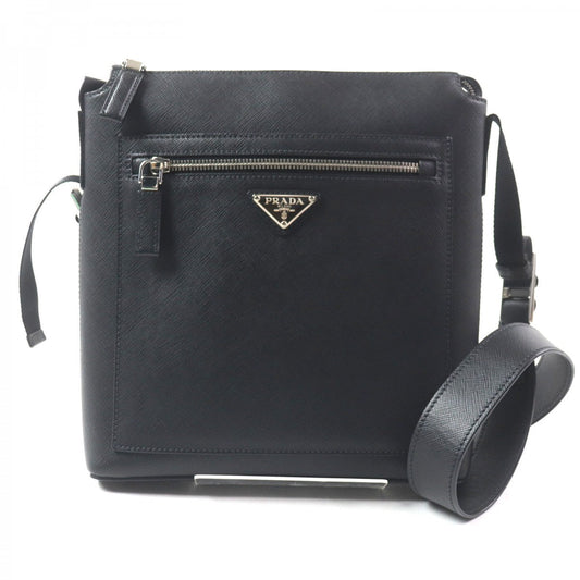 PRADA Black Saffiano Leather – Men’s – 100% Authentic Pre-Owned ✨Near Unused Condition