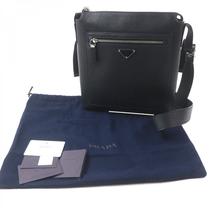 PRADA Black Saffiano Leather – Men’s – 100% Authentic Pre-Owned ✨Near Unused Condition