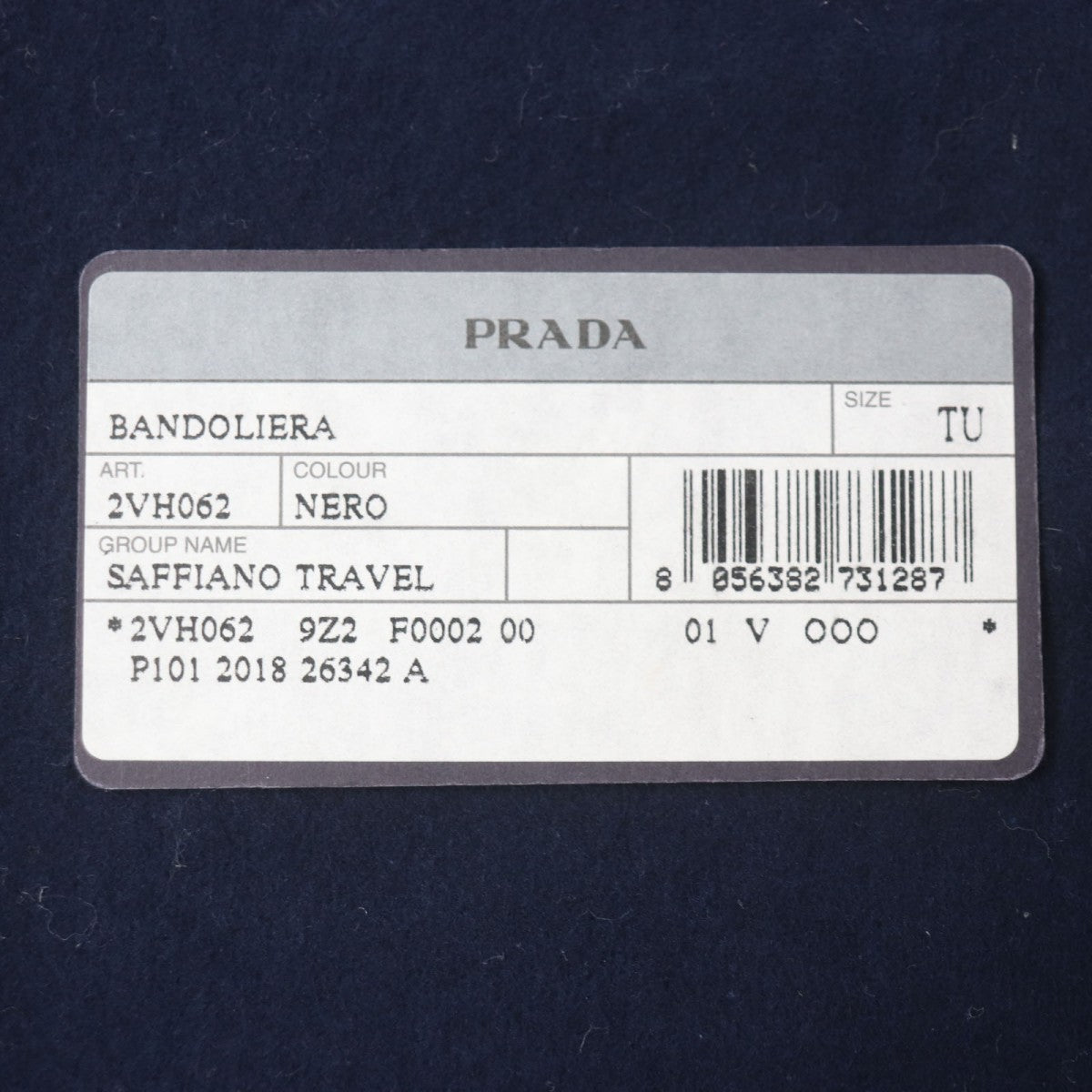 PRADA Black Saffiano Leather – Men’s – 100% Authentic Pre-Owned ✨Near Unused Condition