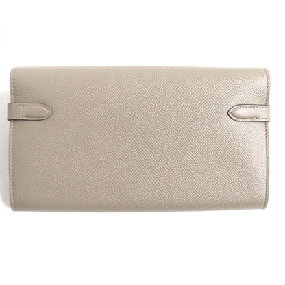 HERMÈS – Long Wallet Purse – Epsom Leather – Beige – 2018 – 100% Authentic Pre-Owned ✨Near Unused Condition