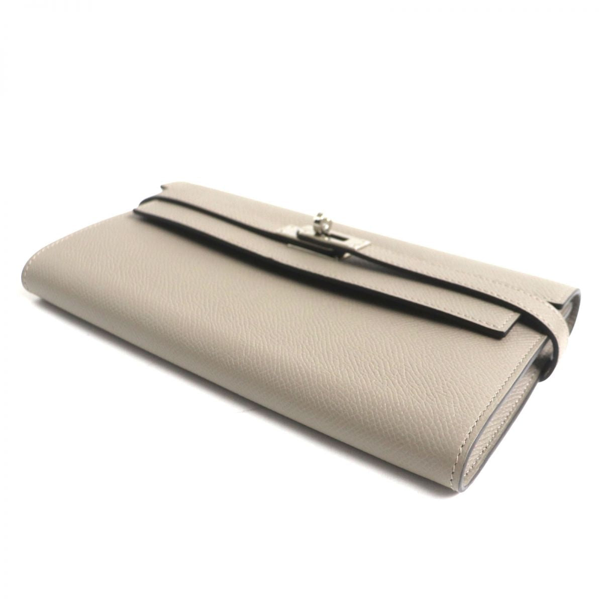 HERMÈS – Long Wallet Purse – Epsom Leather – Beige – 2018 – 100% Authentic Pre-Owned ✨Near Unused Condition