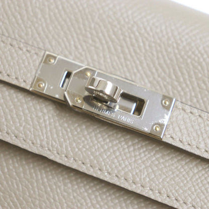 HERMÈS – Long Wallet Purse – Epsom Leather – Beige – 2018 – 100% Authentic Pre-Owned ✨Near Unused Condition
