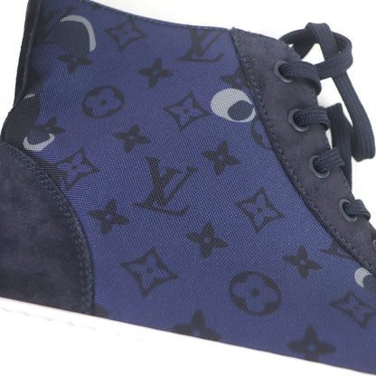 LOUIS VUITTON – High Cut Sneakers – Tattoo Line  – Navy – 2009 –100% Authentic ✨Hardly used, excellent Pre-Owned