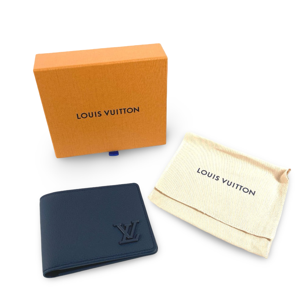 LOUIS VUITTON – Folded Wallet Aero Portefeuille 2022 100% Authentic ✨Hardly used, Pre-Owned excellent Condition