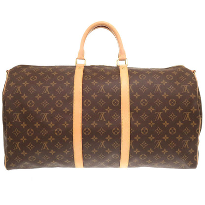 LOUIS VUITTON – Boston Duffel Bag – Keepall Bandoulière 55 – 2021 – 100% Authentic ✨Pre-Owned Hardly used, excellent condition
