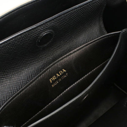 PRADA – 2-Way Canapa Tote – Beige Canvas – 2011 – 100% Authentic ✨Excellent, with light use Pre-Owned Condition