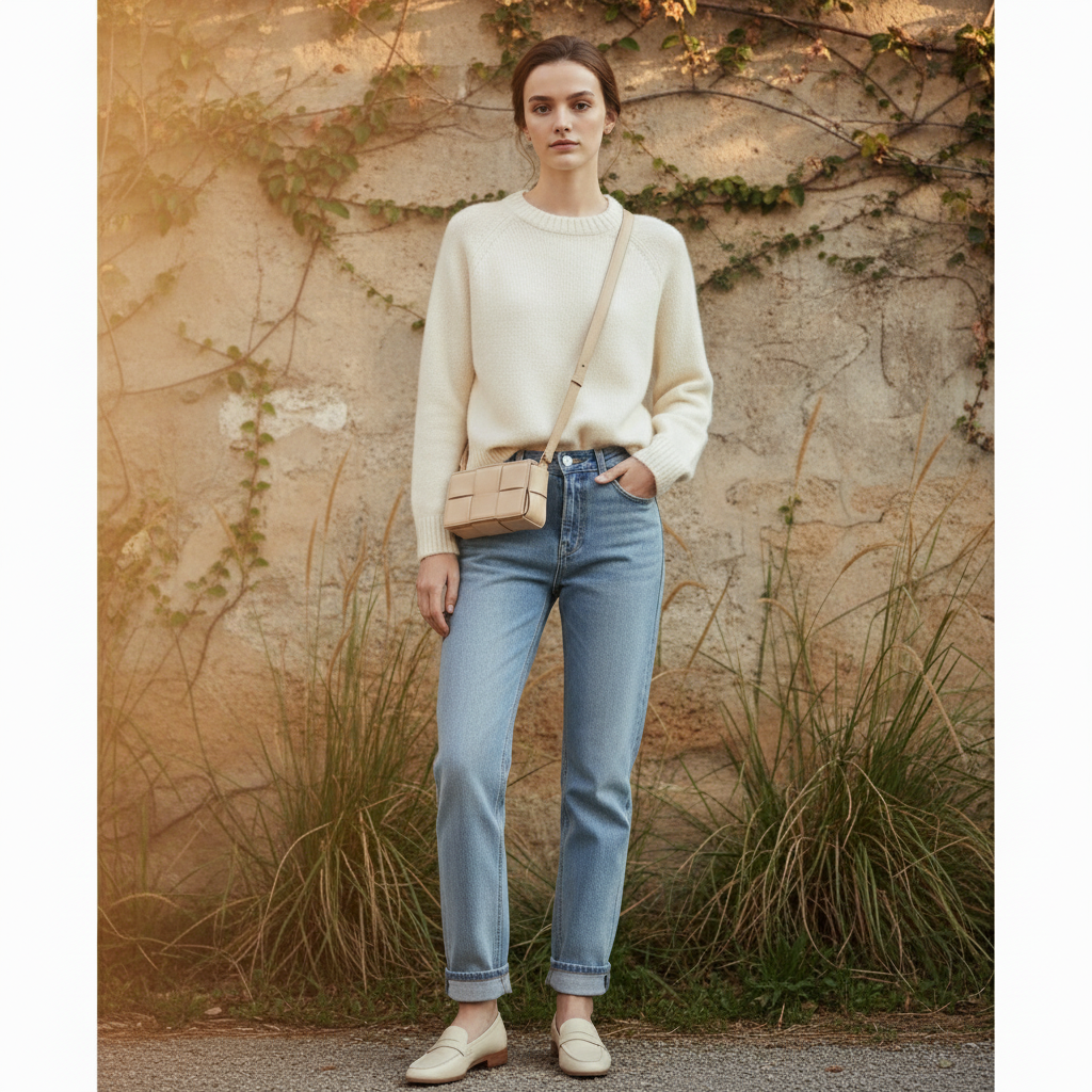 BOTTEGA VENETA – Candy Cassette Mini Shoulder Bag – Beige Lambskin Intrecciato