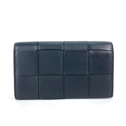 Bottega Veneta
 – Long Wallet  Maxi Intrecciato – Black Leather – 2020 – 100% Authentic ✨Excellent Pre-Owned with use Condition