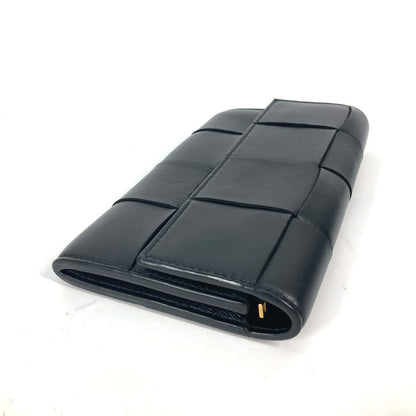 Bottega Veneta
 – Long Wallet  Maxi Intrecciato – Black Leather – 2020 – 100% Authentic ✨Excellent Pre-Owned with use Condition
