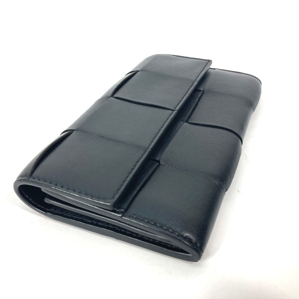 Bottega Veneta
 – Long Wallet  Maxi Intrecciato – Black Leather – 2020 – 100% Authentic ✨Excellent Pre-Owned with use Condition