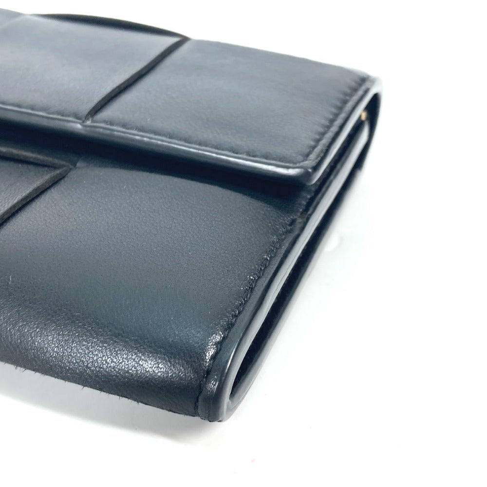 Bottega Veneta
 – Long Wallet  Maxi Intrecciato – Black Leather – 2020 – 100% Authentic ✨Excellent Pre-Owned with use Condition