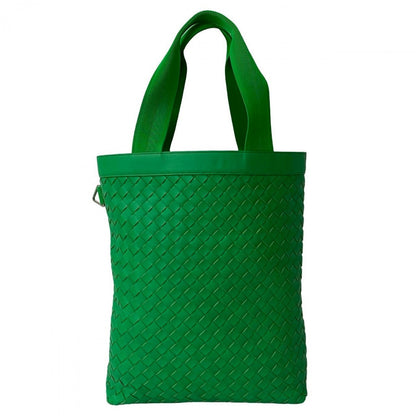 Bottega Veneta The Alcotote – Maxi Intrecciato – Green Leather – 2019 – 100% Authentic ✨Very good Pre-Owned with light wear Condition