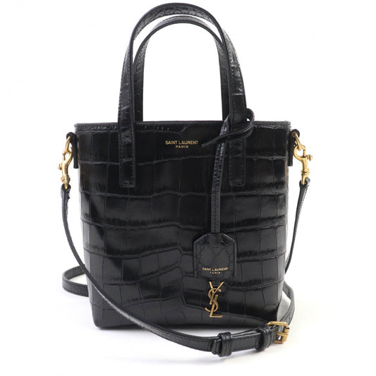 SAINT LAURENT – Mini Toy Shopping Leather – Italy – 100% Authentic Pre-Owned ✨Excellent, Barely Used