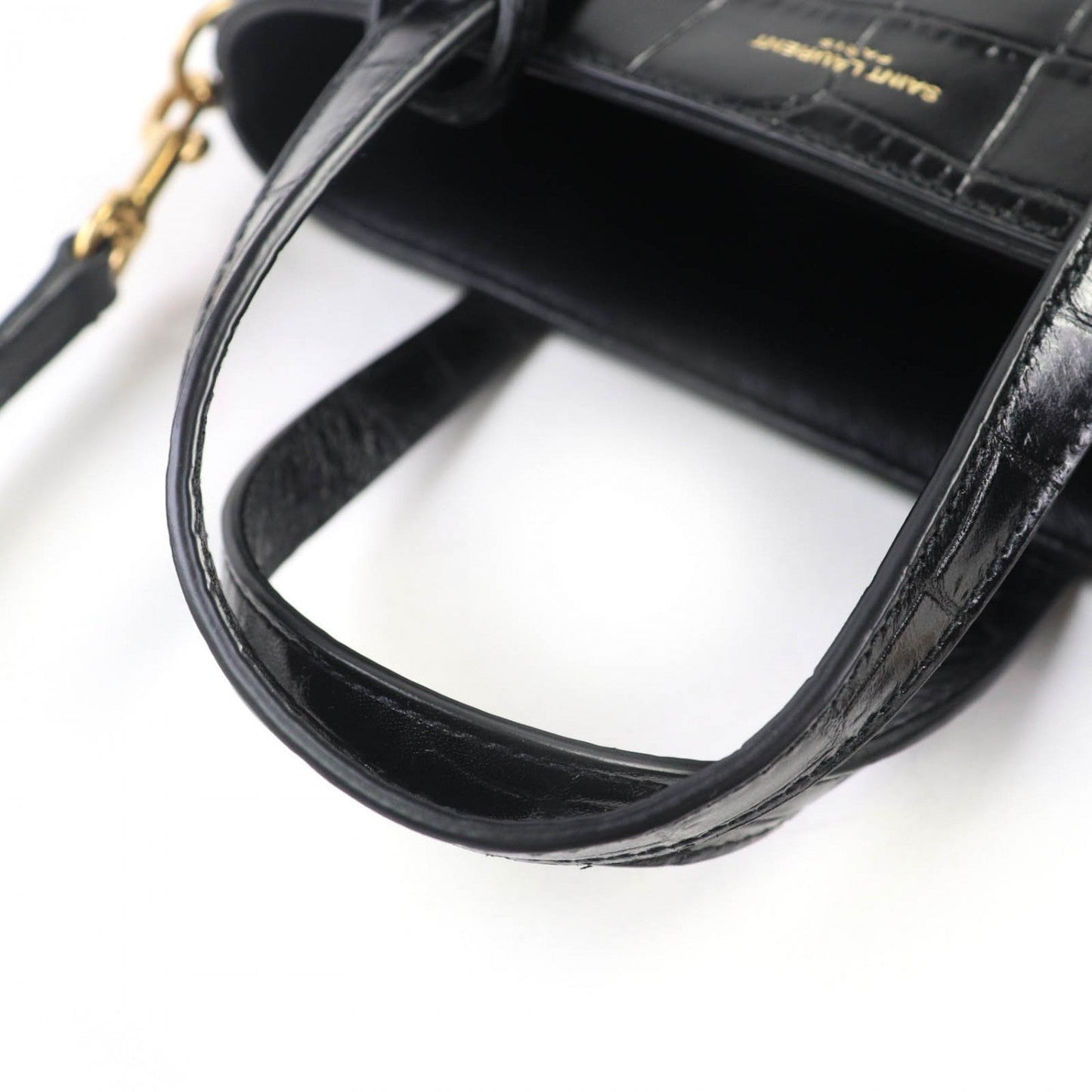 SAINT LAURENT – Mini Toy Shopping Leather – Italy – 100% Authentic Pre-Owned ✨Excellent, Barely Used