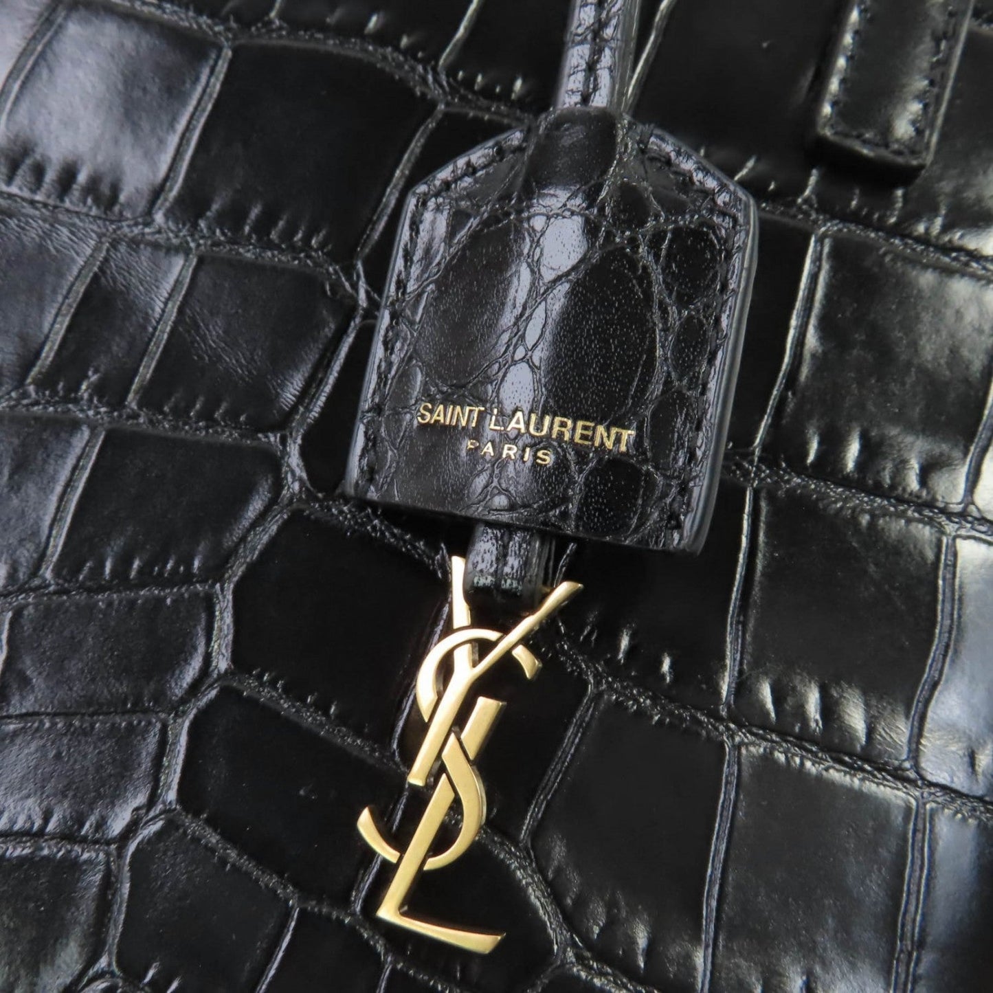 SAINT LAURENT – Mini Toy Shopping Leather – Italy – 100% Authentic Pre-Owned ✨Excellent, Barely Used
