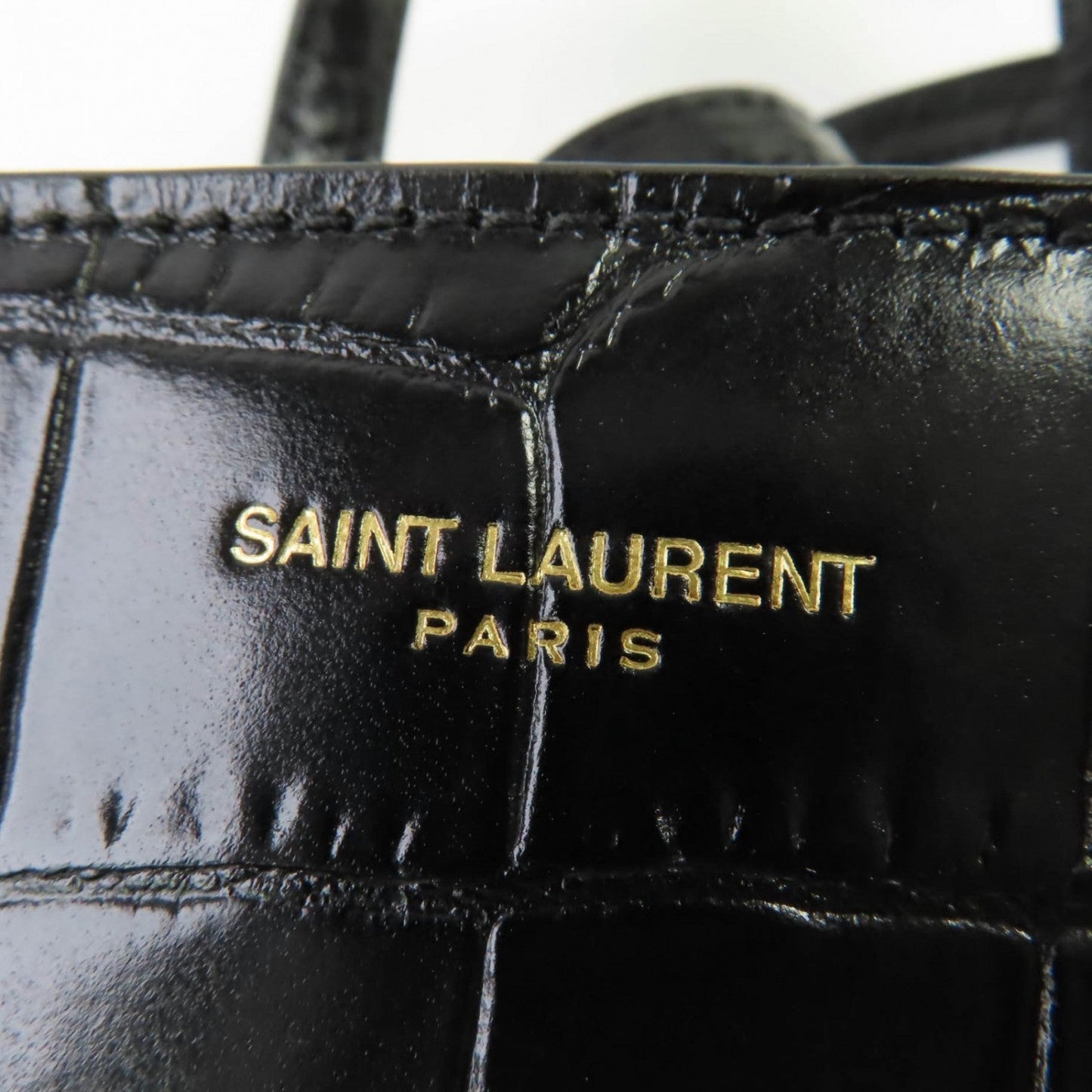 SAINT LAURENT – Mini Toy Shopping Leather – Italy – 100% Authentic Pre-Owned ✨Excellent, Barely Used