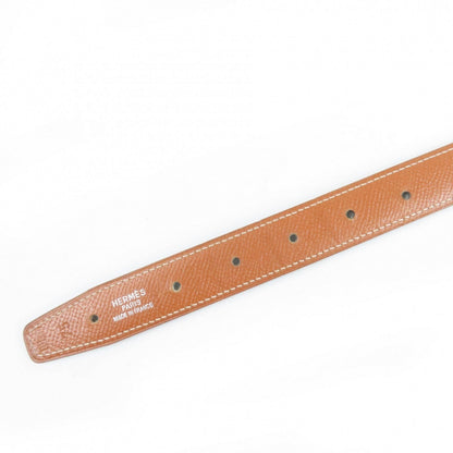 HERMÈS – Constance Belt – Leather – Brown 1998 – 100% Authentic ✨Good Pre-Owned Condition