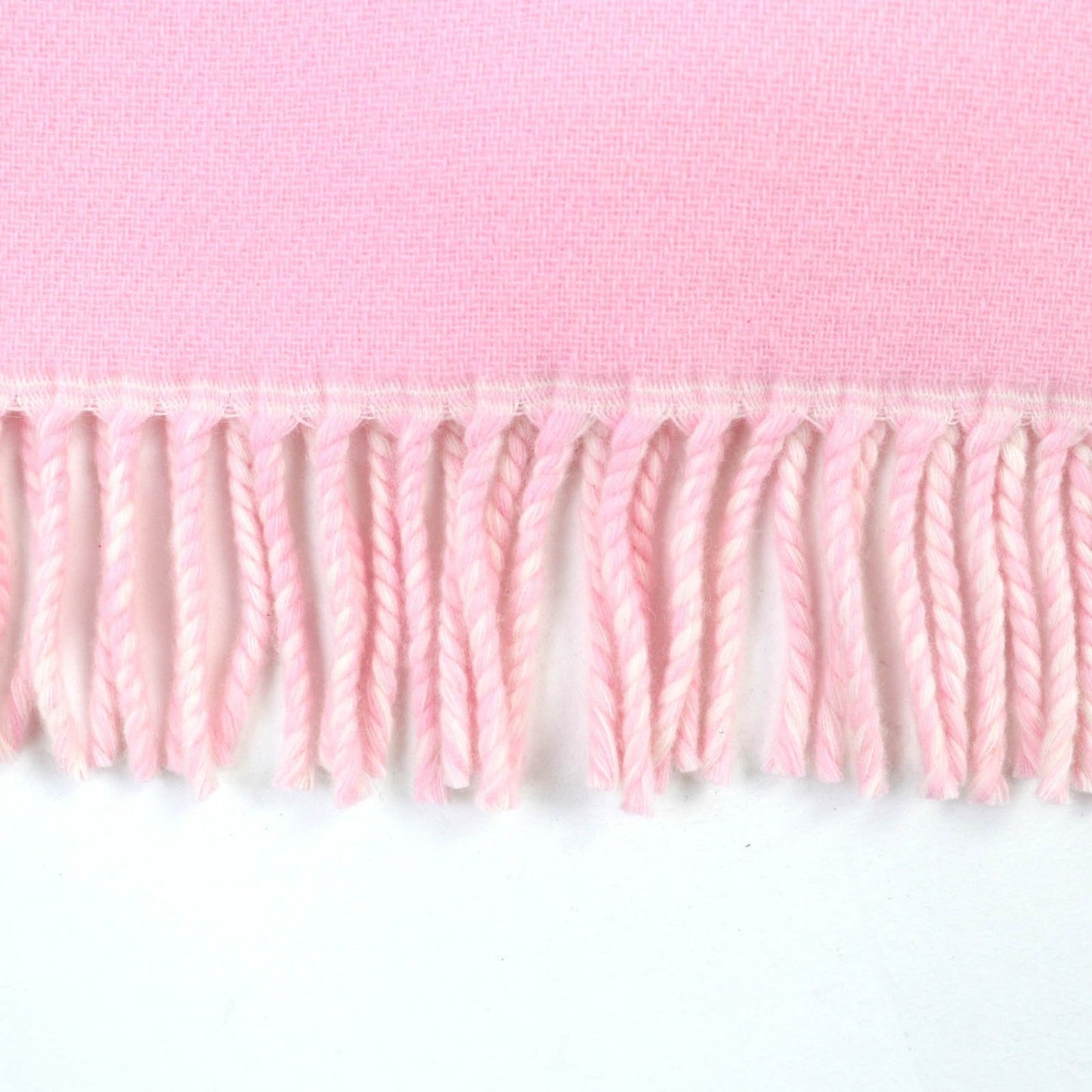 GUCCI – Scarf – Ivory Pink Wool & Cashmere – 100% Authentic Pre-Owned ✨Unused Condition