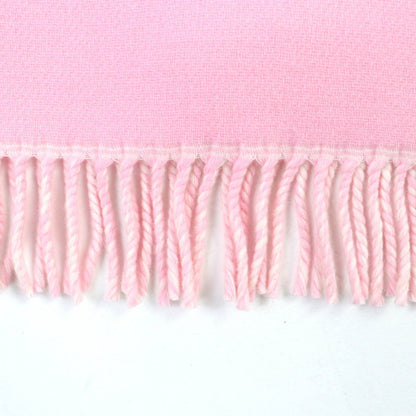 GUCCI – Scarf – Ivory Pink Wool & Cashmere – 100% Authentic Pre-Owned ✨Unused Condition