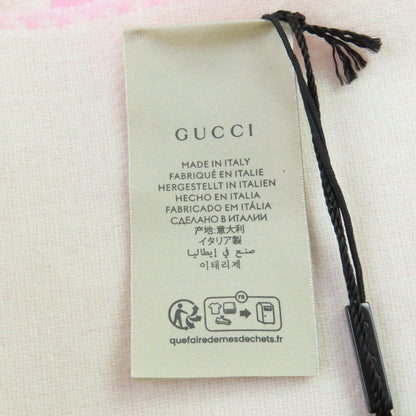 GUCCI – Scarf – Ivory Pink Wool & Cashmere – 100% Authentic Pre-Owned ✨Unused Condition