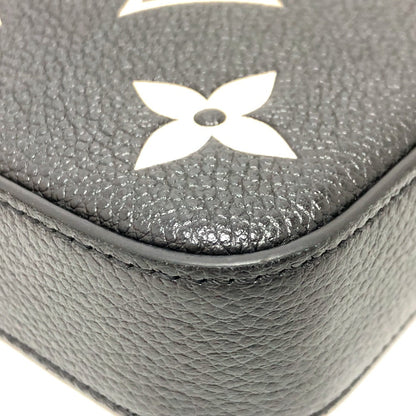 LOUIS VUITTON – Pochette Felice – Monogram Ann Platt Black Leather – 100% Authentic ✨Excellent Pre-Owned Condition