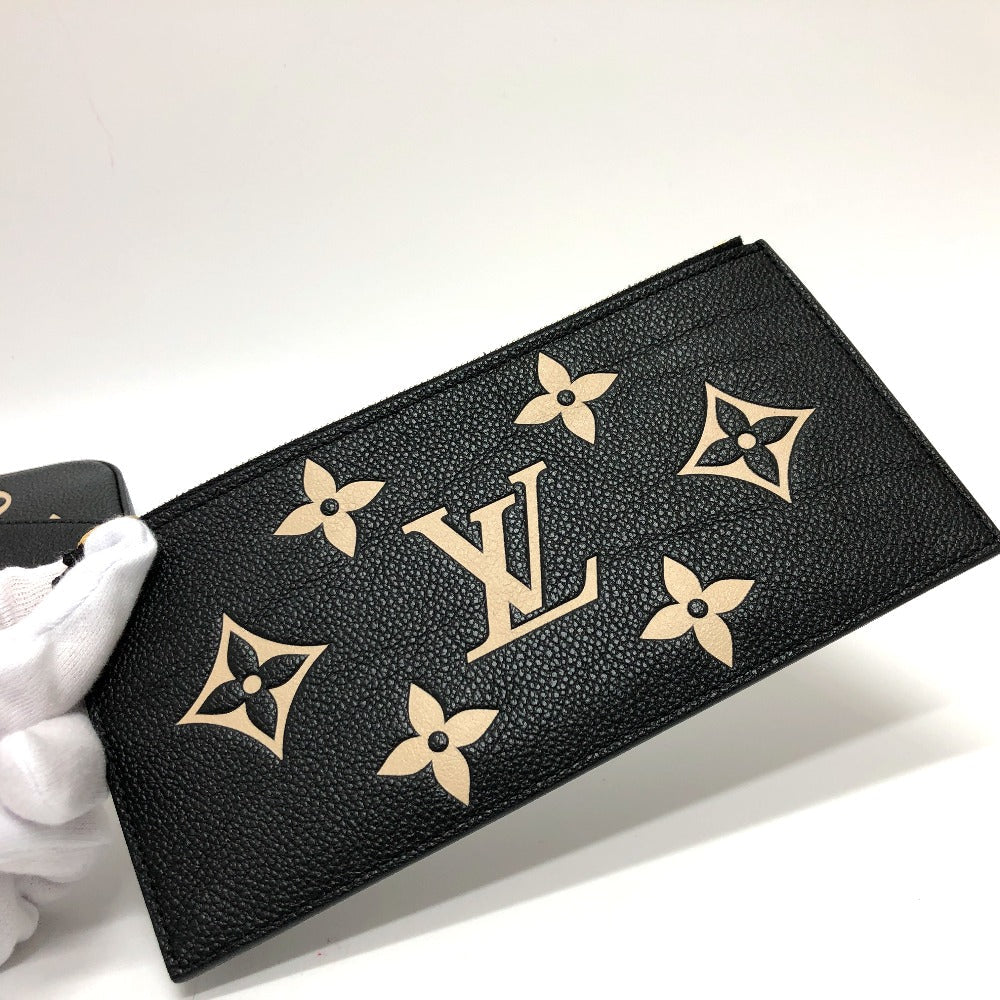 LOUIS VUITTON – Pochette Felice – Monogram Ann Platt Black Leather – 100% Authentic ✨Excellent Pre-Owned Condition