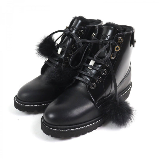 JIMMY CHOO – SNOW FLAT Short Boots  – Size 39.5 – 100% Authentic Pre-Owned ✨Unused Condition
