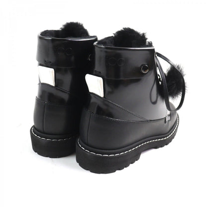 JIMMY CHOO – SNOW FLAT Short Boots  – Size 39.5 – 100% Authentic Pre-Owned ✨Unused Condition