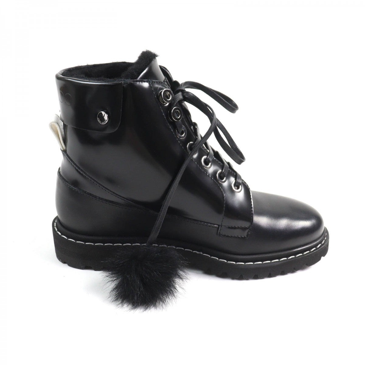 JIMMY CHOO – SNOW FLAT Short Boots  – Size 39.5 – 100% Authentic Pre-Owned ✨Unused Condition