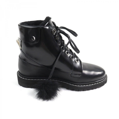 JIMMY CHOO – SNOW FLAT Short Boots  – Size 39.5 – 100% Authentic Pre-Owned ✨Unused Condition
