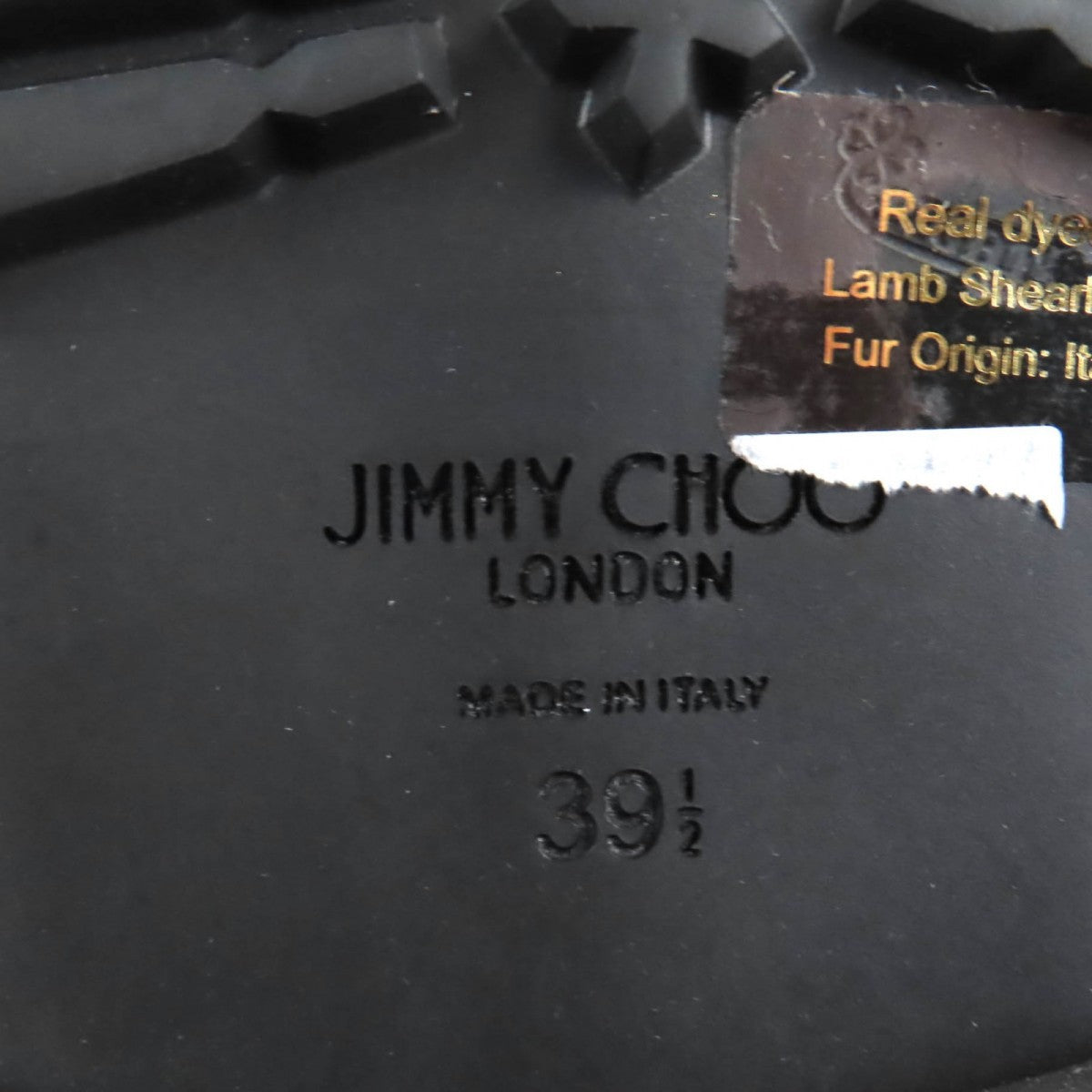 JIMMY CHOO – SNOW FLAT Short Boots  – Size 39.5 – 100% Authentic Pre-Owned ✨Unused Condition