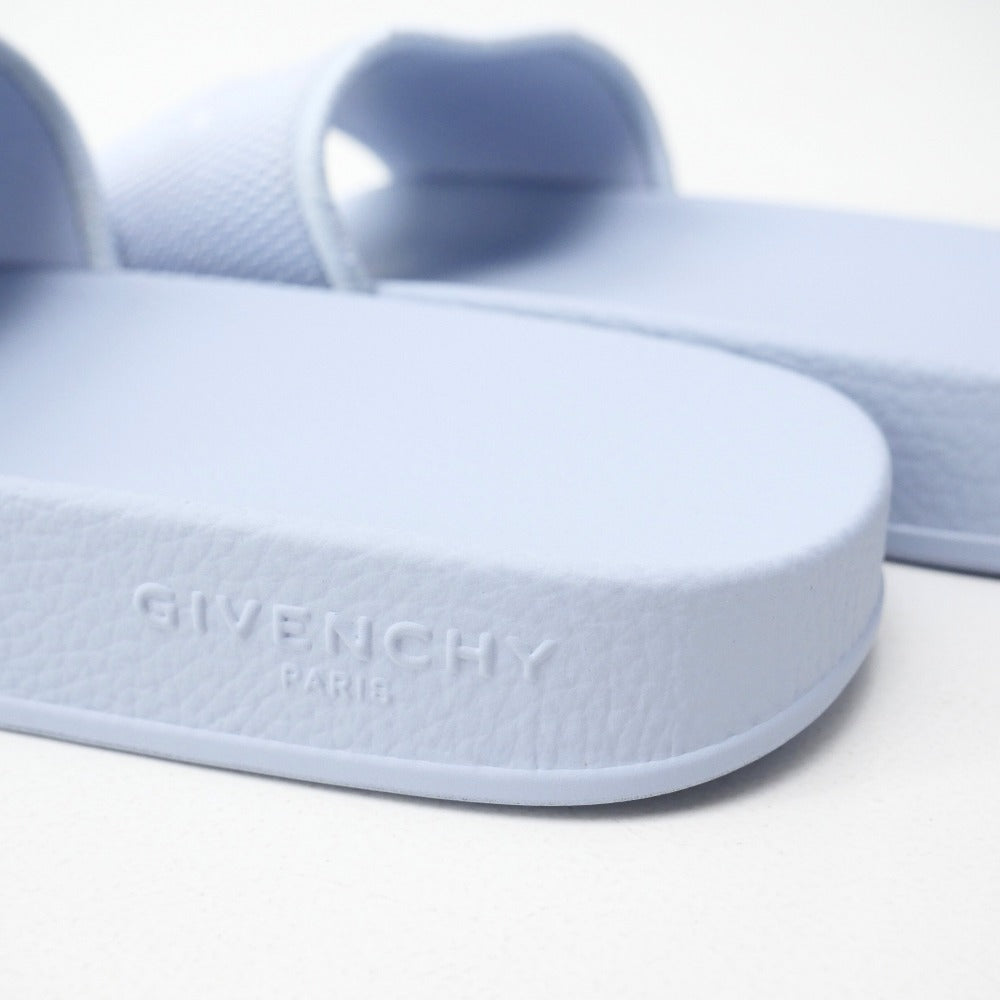 GIVENCHY Light Blue Leather × Fabric Sandals – Women’s EU 38 / US 7 – 100% Authentic ✨Excellent Pre-Owned / Barely Used Condition