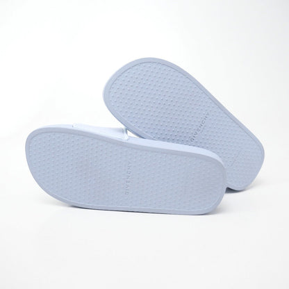 GIVENCHY Light Blue Leather × Fabric Sandals – Women’s EU 38 / US 7 – 100% Authentic ✨Excellent Pre-Owned / Barely Used Condition
