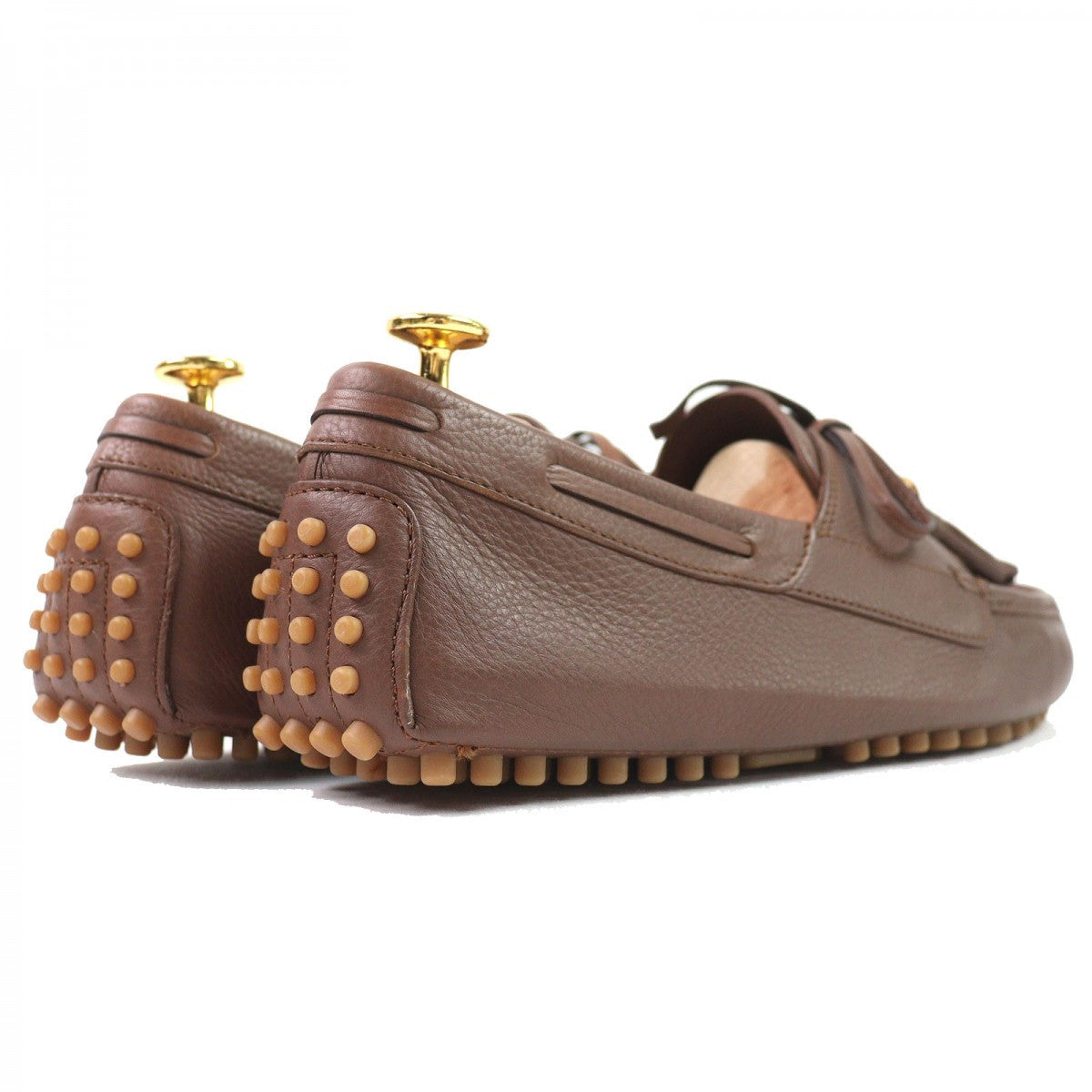 GUCCI – Men’s Leather Loafers – Brown – 100% Authentic Pre-Owned ✨Excellent/Unused with Minor Storage Wear ~24% MSRP