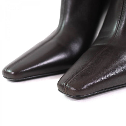 SAINT LAURENT Ricky Short Boots  Black Leather – Women’s 38 – 100% Authentic Excellent Pre-Owned Condition ~27% MSRP