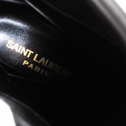 SAINT LAURENT Ricky Short Boots  Black Leather – Women’s 38 – 100% Authentic Excellent Pre-Owned Condition ~27% MSRP