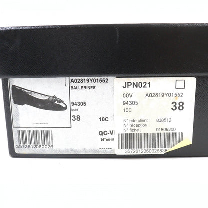 CHANEL ballerinas– Black Euro Size 38 – 100% Authentic Pre-Owned ✨Excellent/Unused with Minor Storage Wear Condition ~20% MSRP