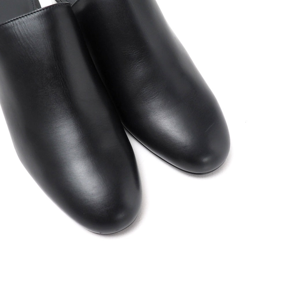 Salvatore Ferragamo – Mule – Black Leather – Size 8 – 100% Authentic Pre-Owned ✨Unused / Store Display Condition ~23% MSRP
